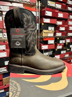 WOLVERINE SOFT TOE COWBOY BOOTS SIZE 9.5 