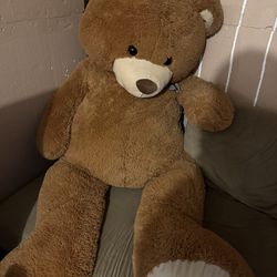 HUGE Vintage Hugfun International Giant 58 Luxury Plush Jumbo Teddy Bear  Dark Brown. Price is firm for Sale in Bloomfield Hills, MI - OfferUp