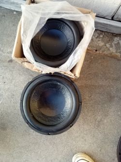 Power bass 8" subs new single coil 1500 watts