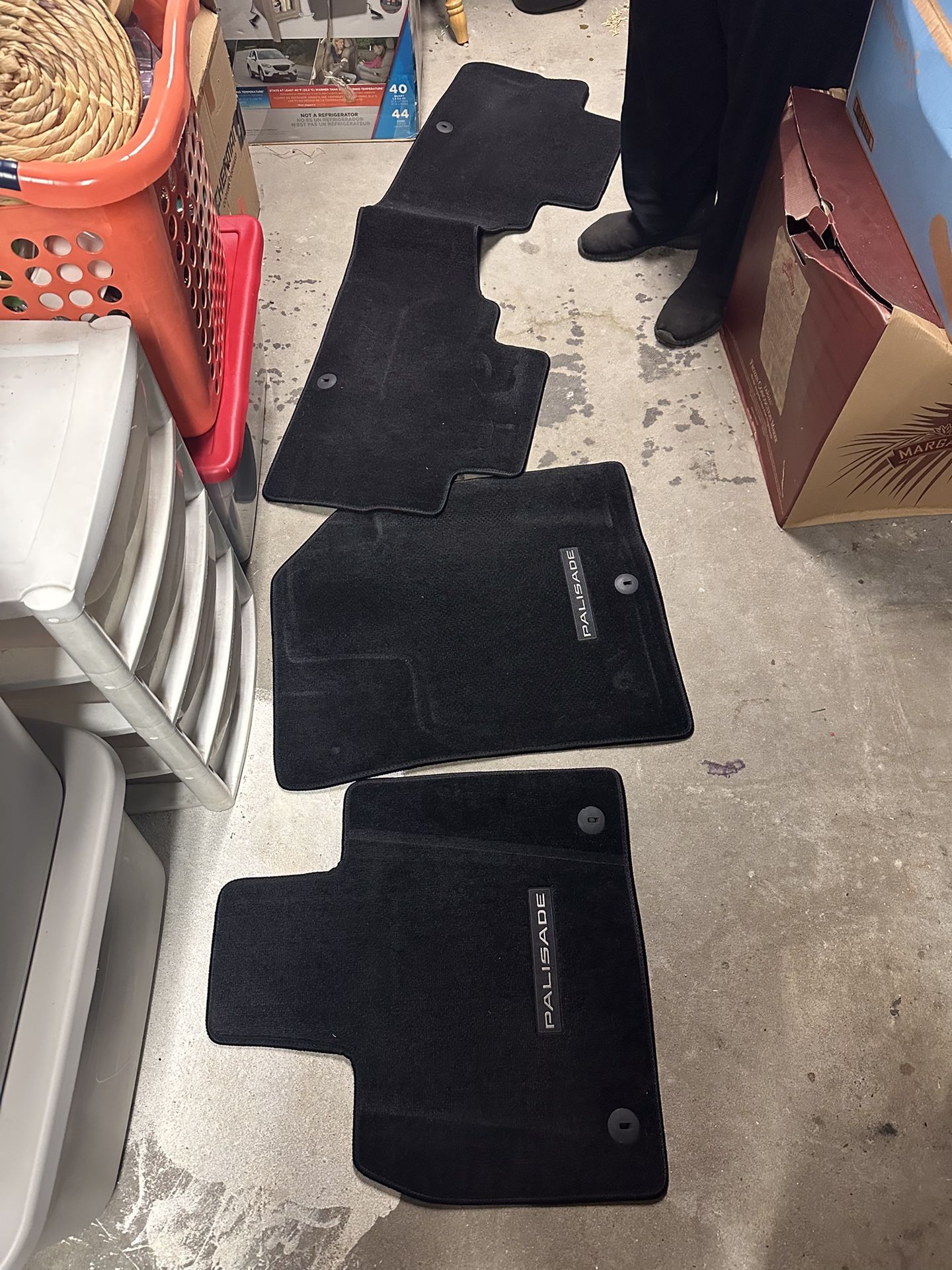 2021 Hyundai Pallisade Carpet Floor Mats , NEW