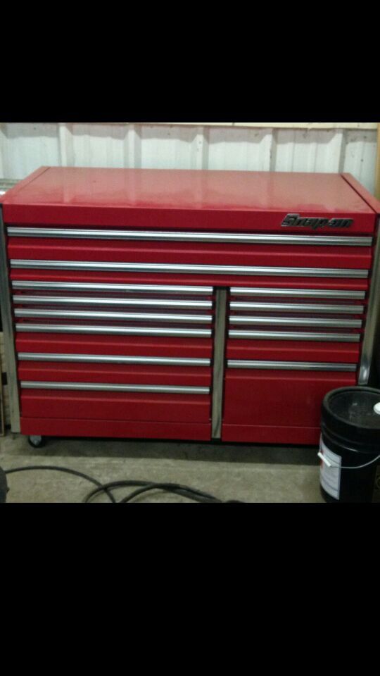 2014 snap on deep freezer/ refrigerator.