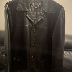 Ferrari Italian Leather Coat