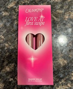 NEW COLOURPOP LOVE AT FIRST SWIPE SHADOW STIX KIT $10!