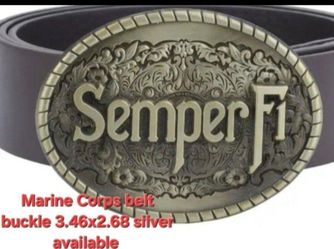 Marine corps belt buckle see all pictures for more sold separately SHIPPING AVAILABLE