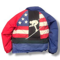 vintage polo ralph lauren suicide ski goose jacket