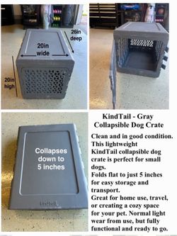 Dog crate - foldable