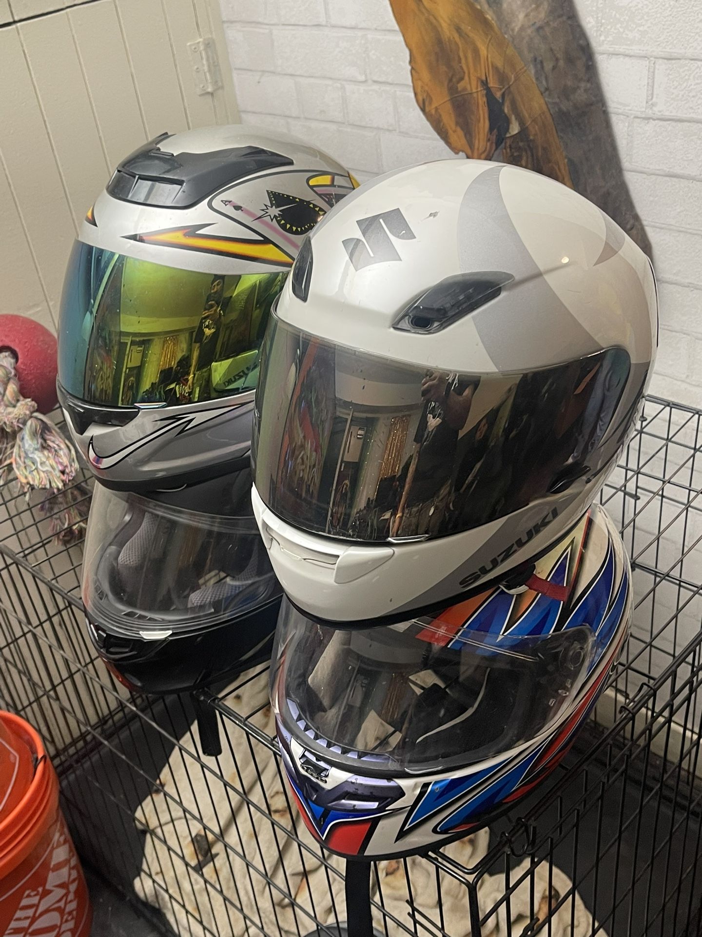 Motorcycle Helmets For Sale 200 For All 4