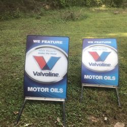  Vintage Valvoline Signs