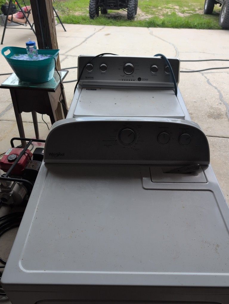 Maytag Washer & Whirlpool Dryer