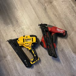 Milwaukee M18 Dewalt 20v Finish Nailed 15ga 18ga $180 Each Cada 1 Tool Only I 3 Available Now 