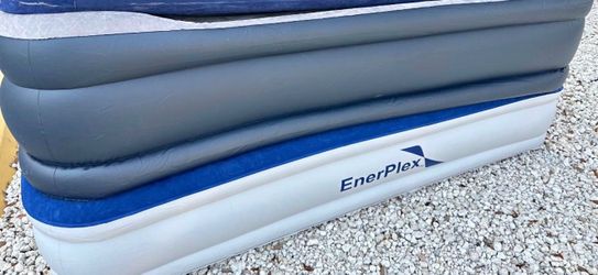 2 air mattresses with built in pump