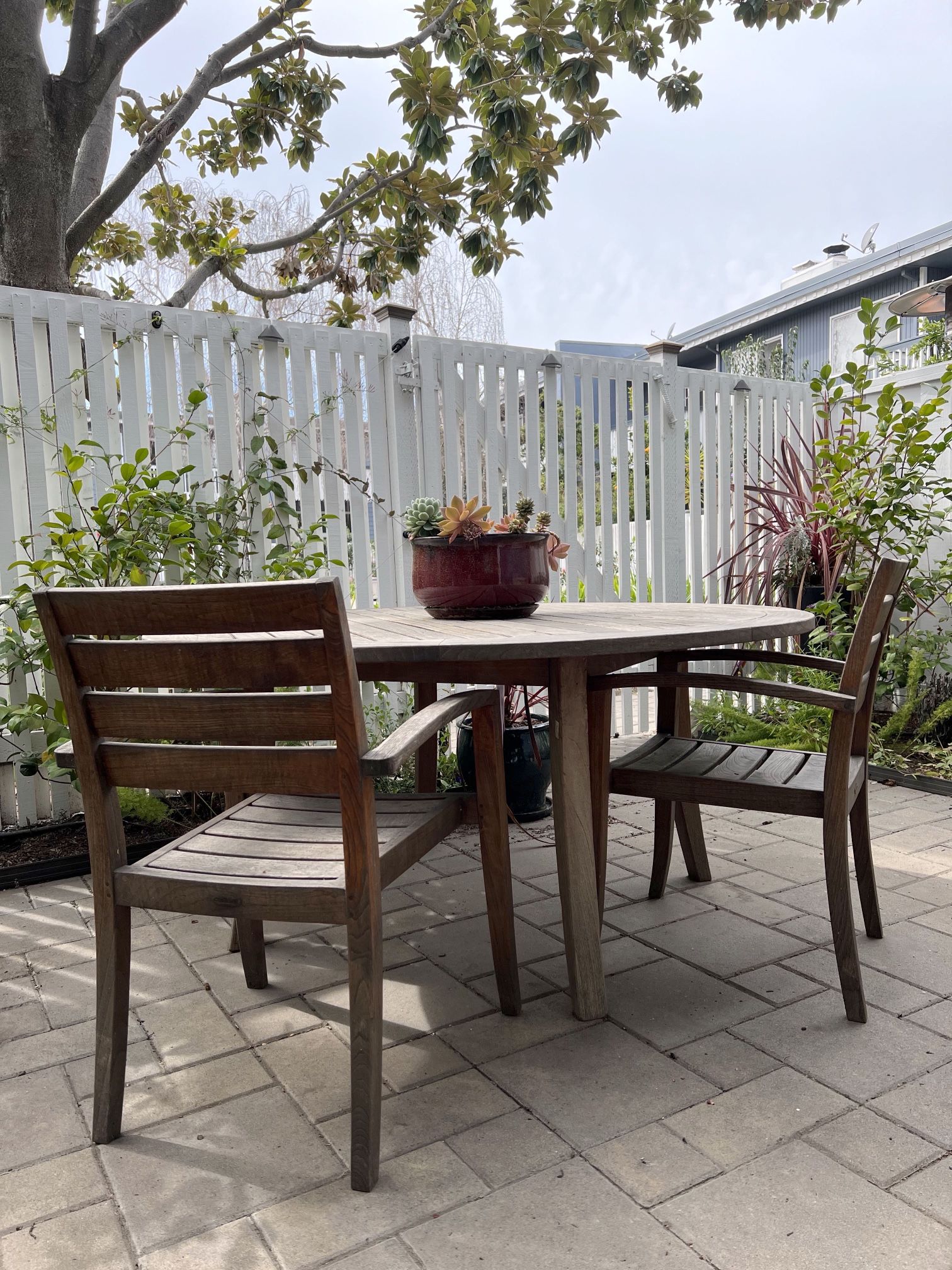 Garden Dining Table with Chairs 