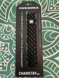 New Race Face Chainstay Pad Regular Black MTB Chain Protector