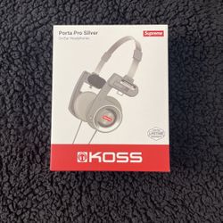 Koss Supreme Porta Pro Silver