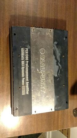 Amplifier, BLAUPUNKT, mono car audio