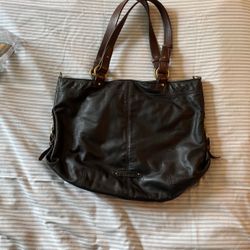 Cole Haan black leather purse