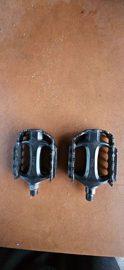 Bike pedals.