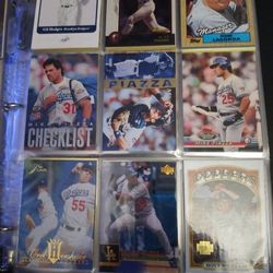 Dodgers Baseball Card Collection