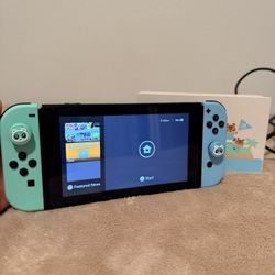 Nintendo Switch Animal Crossing Edition Bundle