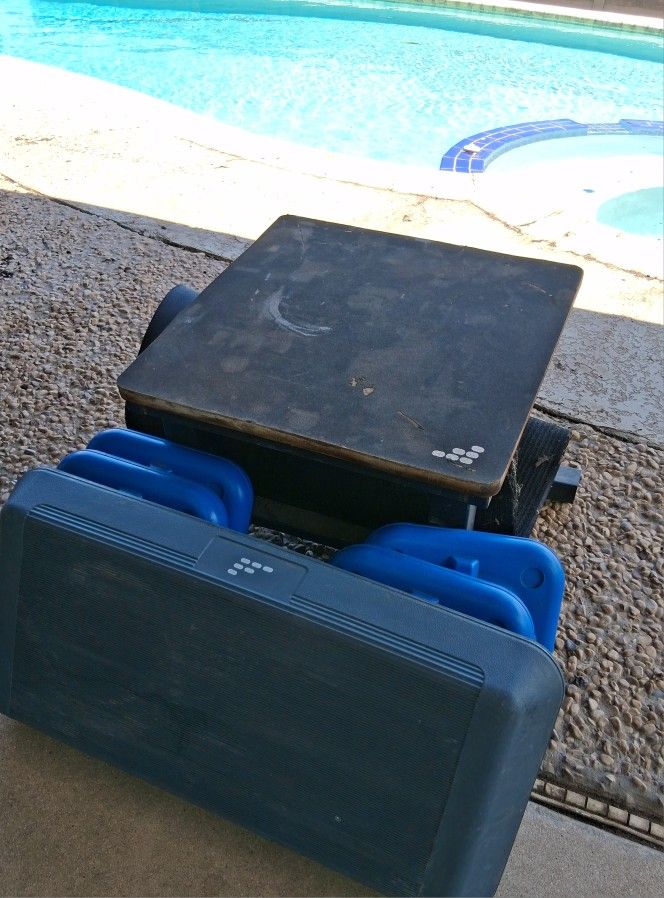 Plyometric Box, Stepper w 4 risers & wk out matt