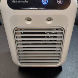 Portable Air Conditioner Fan Evaporative Humidifier 3 Speed, Personal Cold Spray