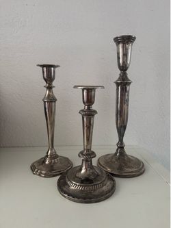 Vintage candlesticks