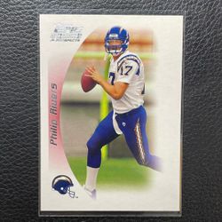 2005 Phillip Rivers Topps Rookie Card. San Diego Chargers/Indianapolis Colts