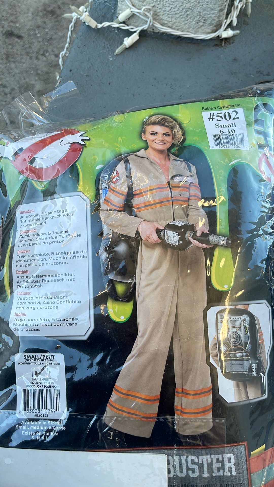 Ghost Buster Halloween Costume