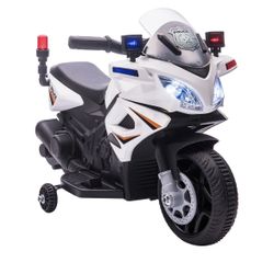 6v Police Electric Motorcycle 
