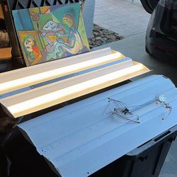 LED overhead commercial lights