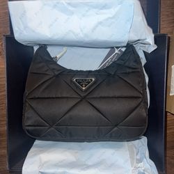 (NEW) Prada Padded Re-Nylon shoulder bag 100% Authentic