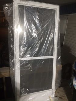 Mobile Home Screen Door