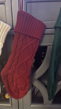 Christmas Stocking Set Red 