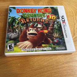 Nintendo 3DS - Donkey Kong Country Returns 3D