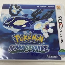Factory Sealed - Pokemon Alpha Sapphire - Nintendo 3DS