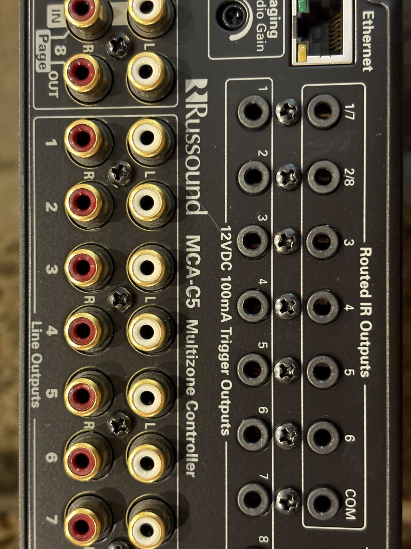 Russound   MCA -C5 Multizone Amplifier 