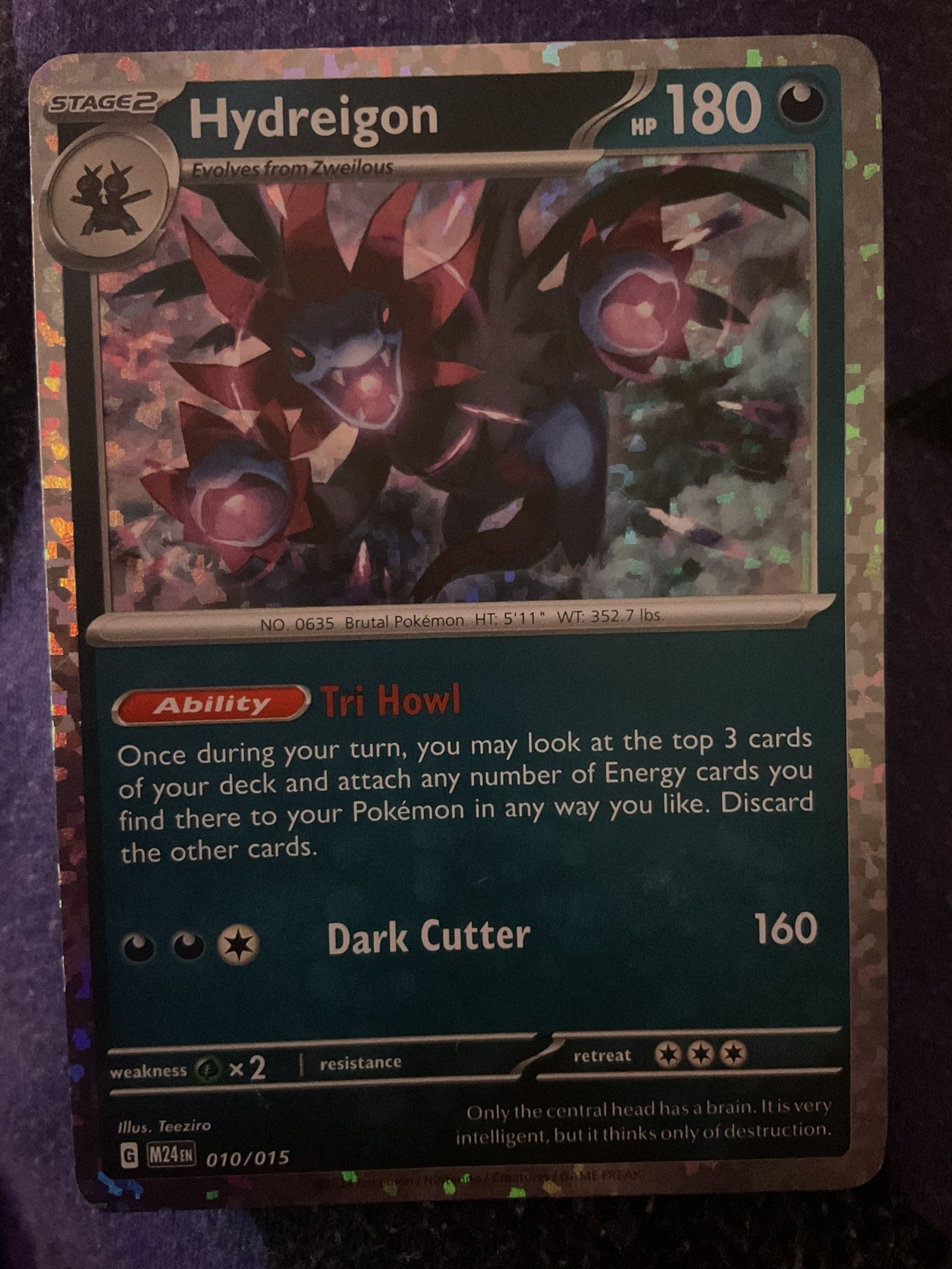 Hydreigon Card