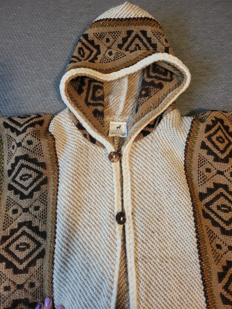 Ecuadorian Hand Made Poncho