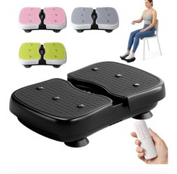 Mini Vibration Plate Machine, Leg Waist Workout Vibrating Plate Portable Quiet Percussion Massager for Legs, Waist, Back, Neck Vibration Massager,Butt