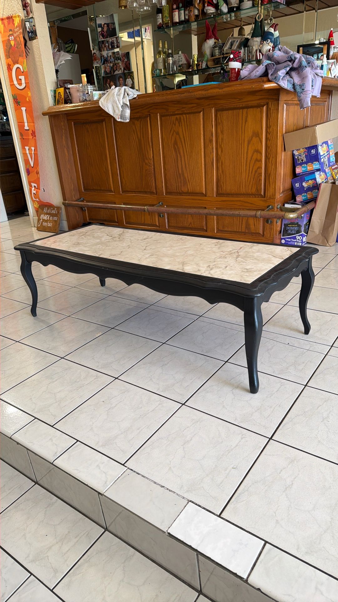 Coffee Table 15 Inches Tall 51 Inches Long 21 Inches Wide