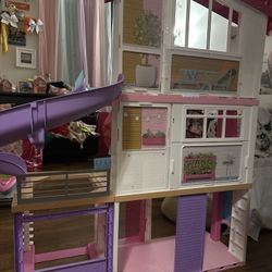 Barbie Dream House. Car And Accessories Included