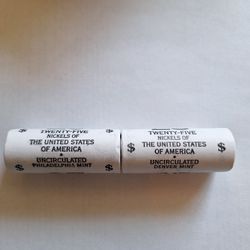 Uncirculated 2006 Rolls P & D 1 Of Each