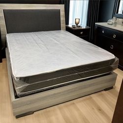 Queen Size Mattress Double Sided Of 10 Inches Thick New From Factory With its Plastic Also Available in Twin, Full or King Same Day Delivery
