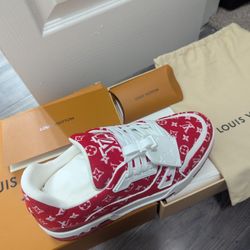Louis Vuitton Custom Shoes Size 9.5