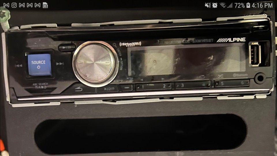 Alpine Receiver Bluetooth And Sirius