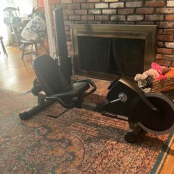 Recumbent Schwinn Stationary Bike 