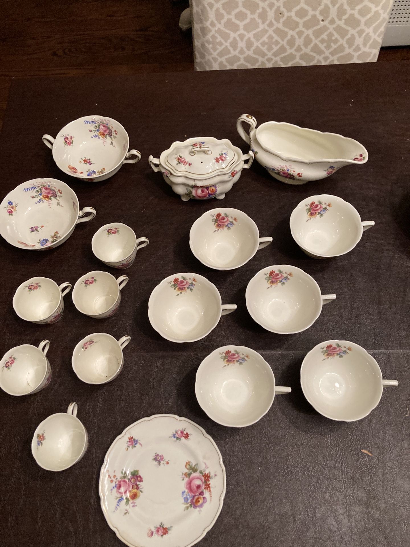 87 Piece China: Royal Doulton, Bone, Made In England