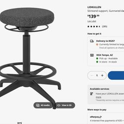 Brand New! 4 x Office Swivel “Active” Stool 