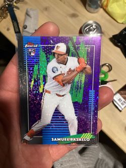 Samuel Basallo 2026 Topps Finest purple /75
