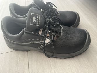 Safety Work Shoes – S3 Durable safety work shoes with steel toe protection, slip-resistant SRC sole, and shock-absorbing PU/PU outsole for maximum co